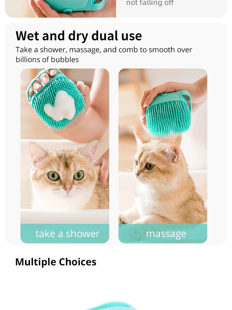 Gentle Pet Grooming Brush