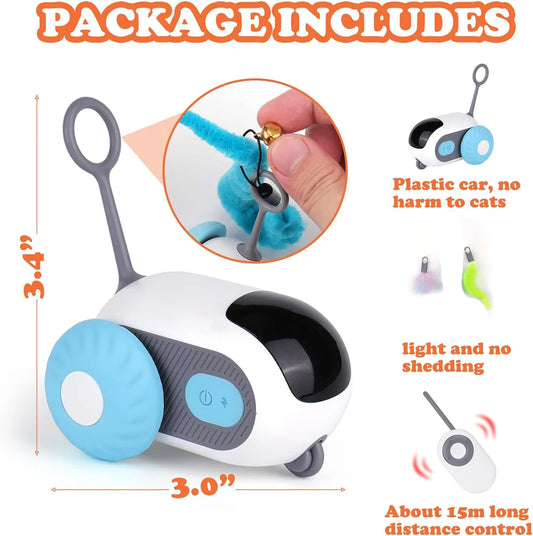 Interactive Smart Pet Toy Car – Keep Your Cat Active & Happy