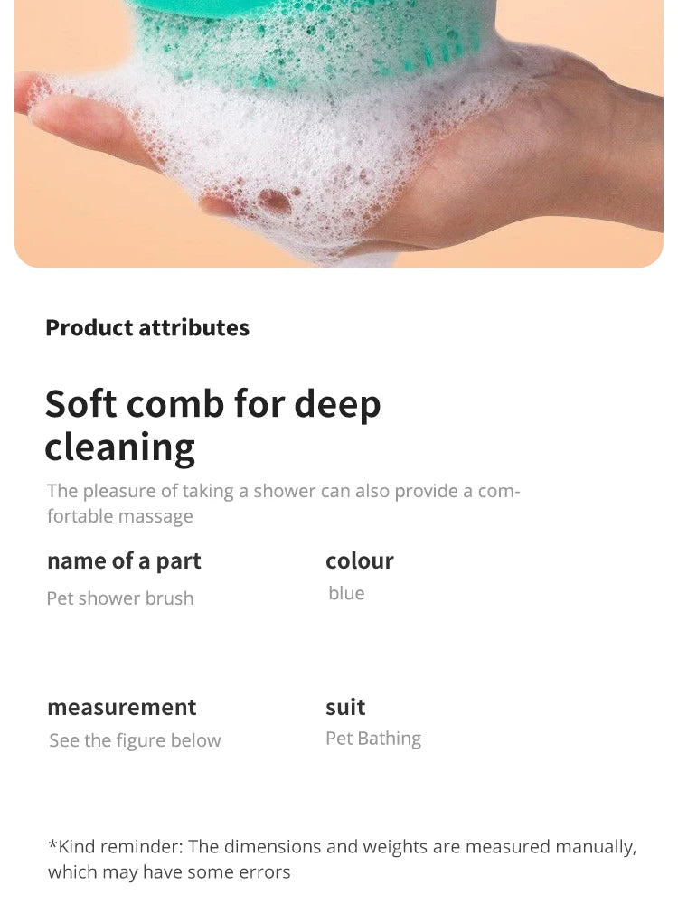 Gentle Pet Grooming Brush
