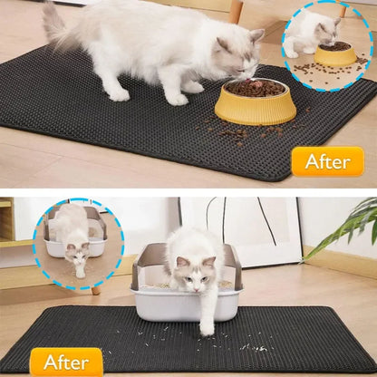 Double-Layer Litter Trap Mat