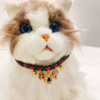 Festive Holiday Pet Collar