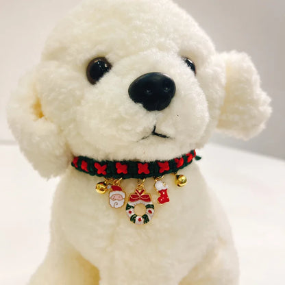 Festive Holiday Pet Collar