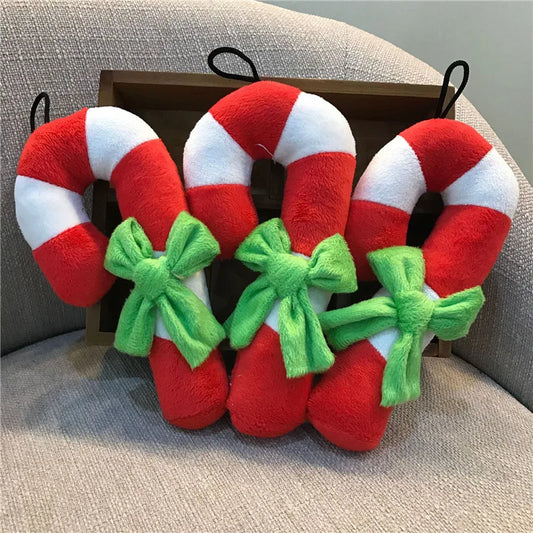 Christmas Candy Dog Toy