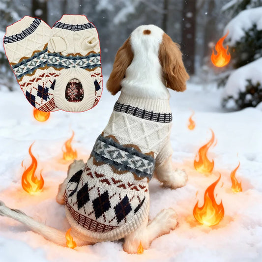 Cozy Knit Pet Turtleneck