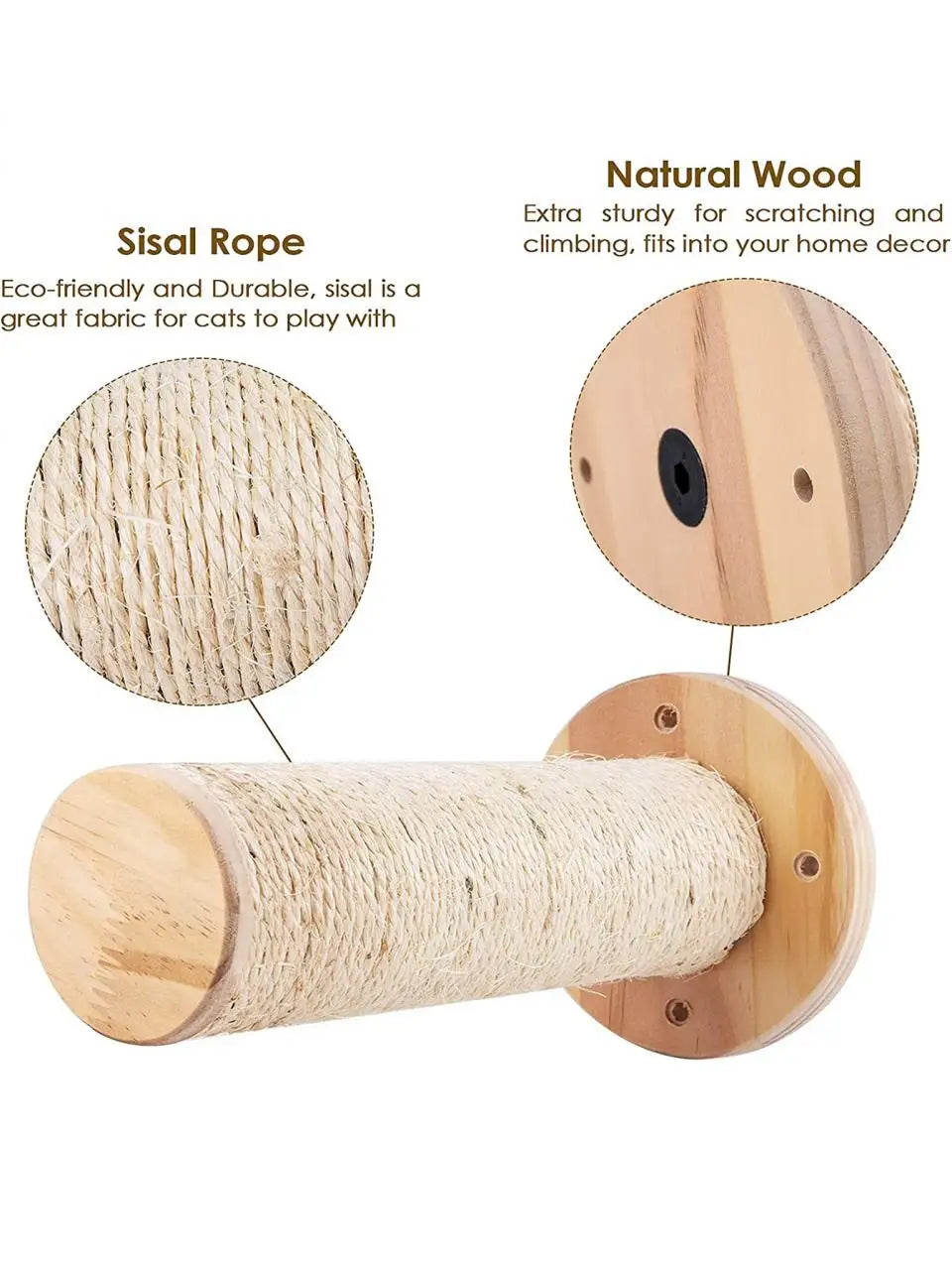 Wall-Mounted Cat Adventure Tree