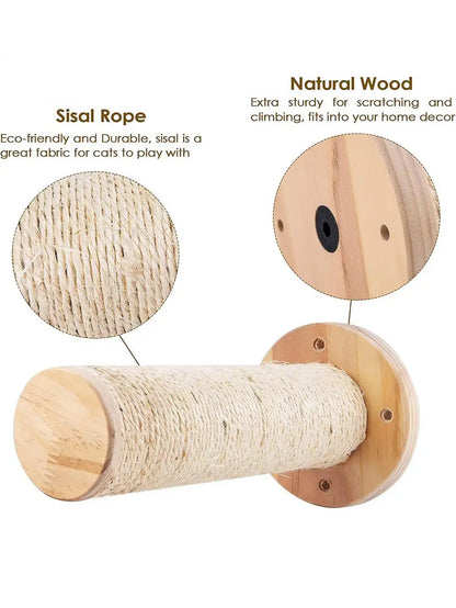 Wall-Mounted Cat Adventure Tree