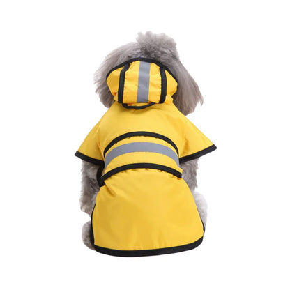 Waterproof Reflective Dog Raincoat
