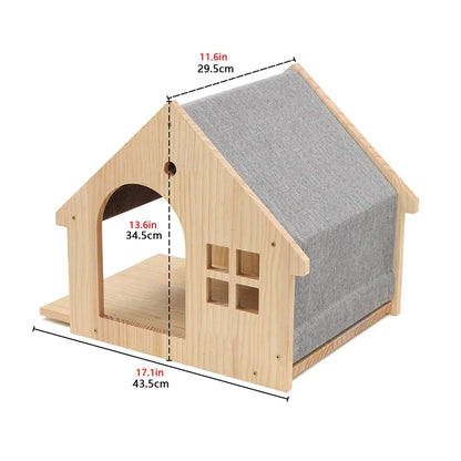 Wall-Mounted Cat Adventure Tree