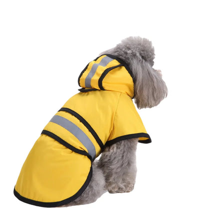 Waterproof Reflective Dog Raincoat