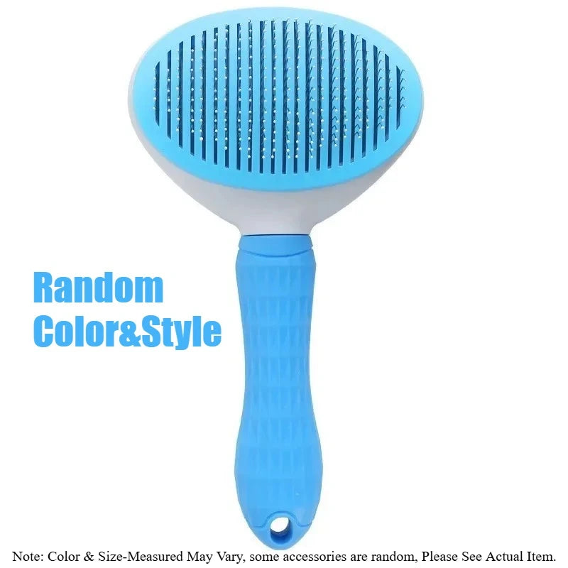 Self-Cleaning Pet Grooming Brush