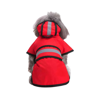 Waterproof Reflective Dog Raincoat