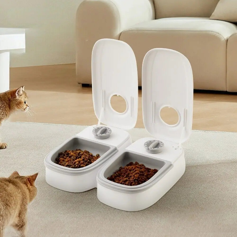 Dual Bowl Smart Pet Feeder