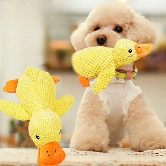 Cozy Plush Duck Toy