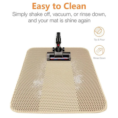 Double-Layer Litter Trap Mat