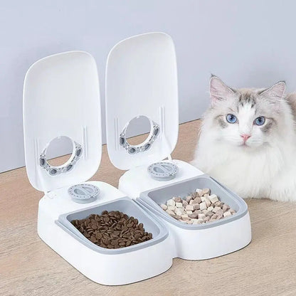 Dual Bowl Smart Pet Feeder