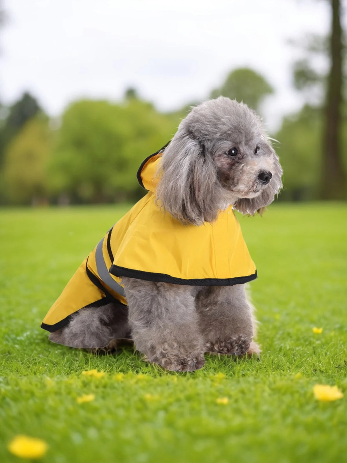 Waterproof Reflective Dog Raincoat