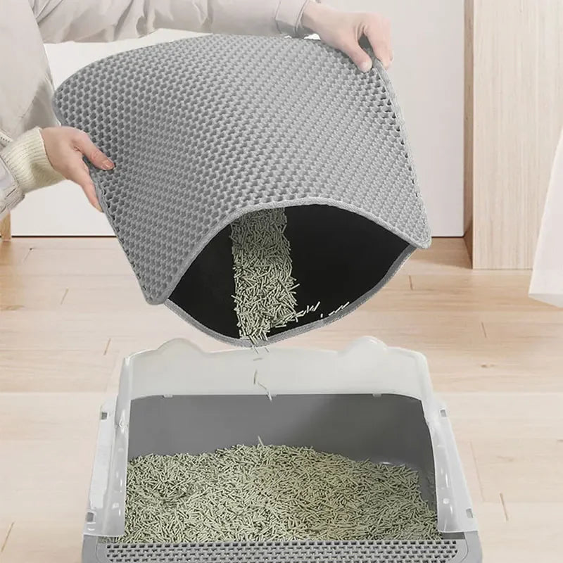 Double-Layer Litter Trap Mat