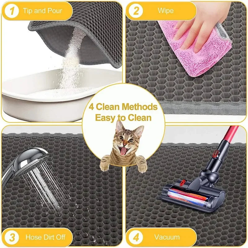 Double-Layer Litter Trap Mat