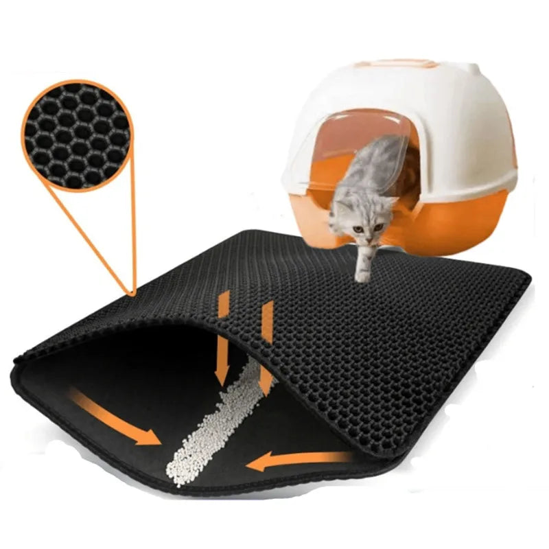 Double-Layer Litter Trap Mat