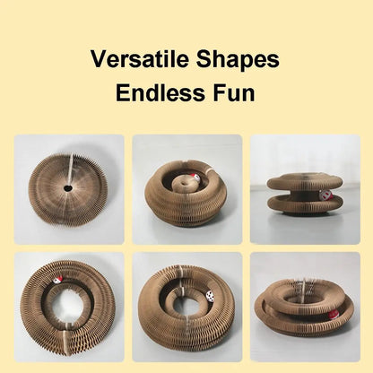 Rolling Kitty Curlz Toy