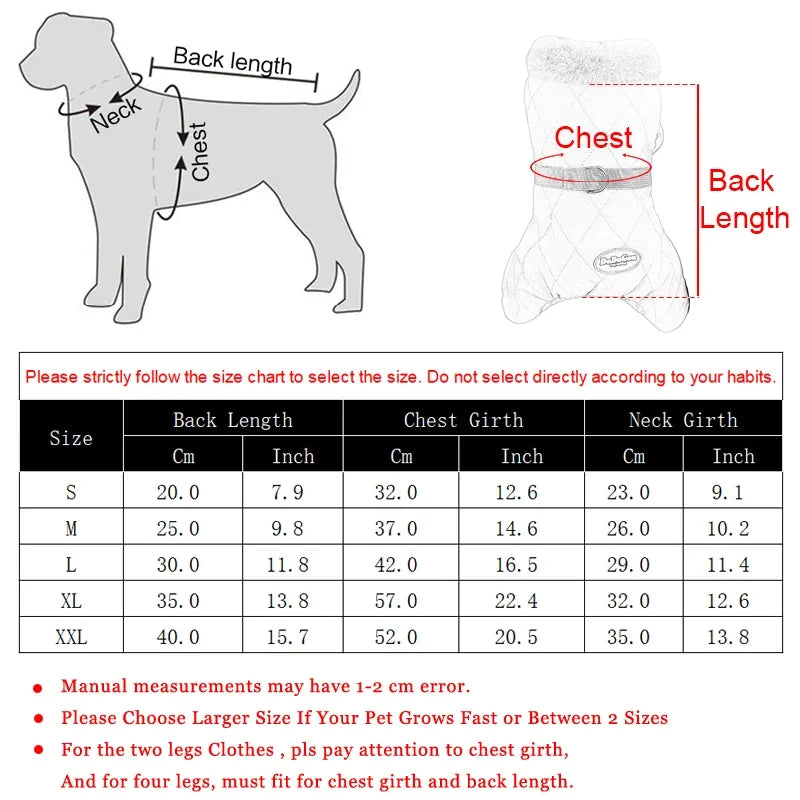 Cozy Winter Pet Jacket