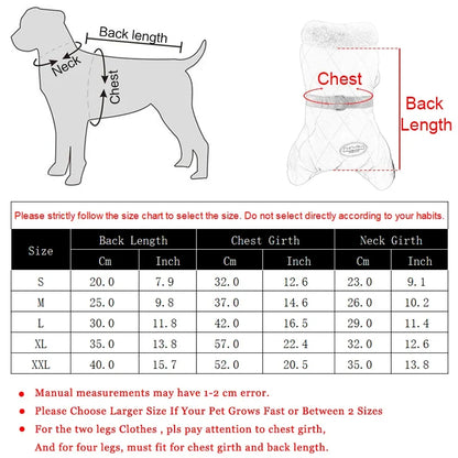 Cozy Winter Pet Jacket