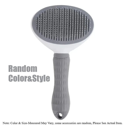 Self-Cleaning Pet Grooming Brush