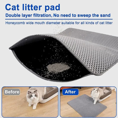 Double-Layer Litter Trap Mat