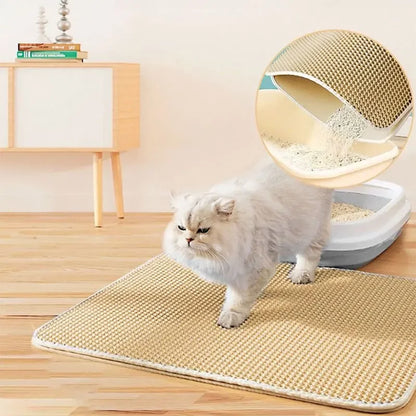 Double-Layer Litter Trap Mat