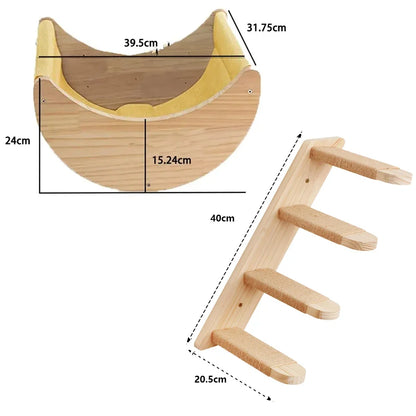 Wall-Mounted Cat Adventure Tree