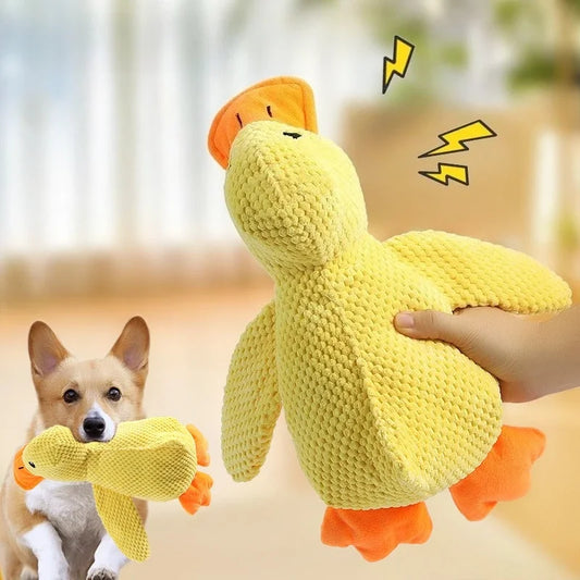 Cozy Plush Duck Toy