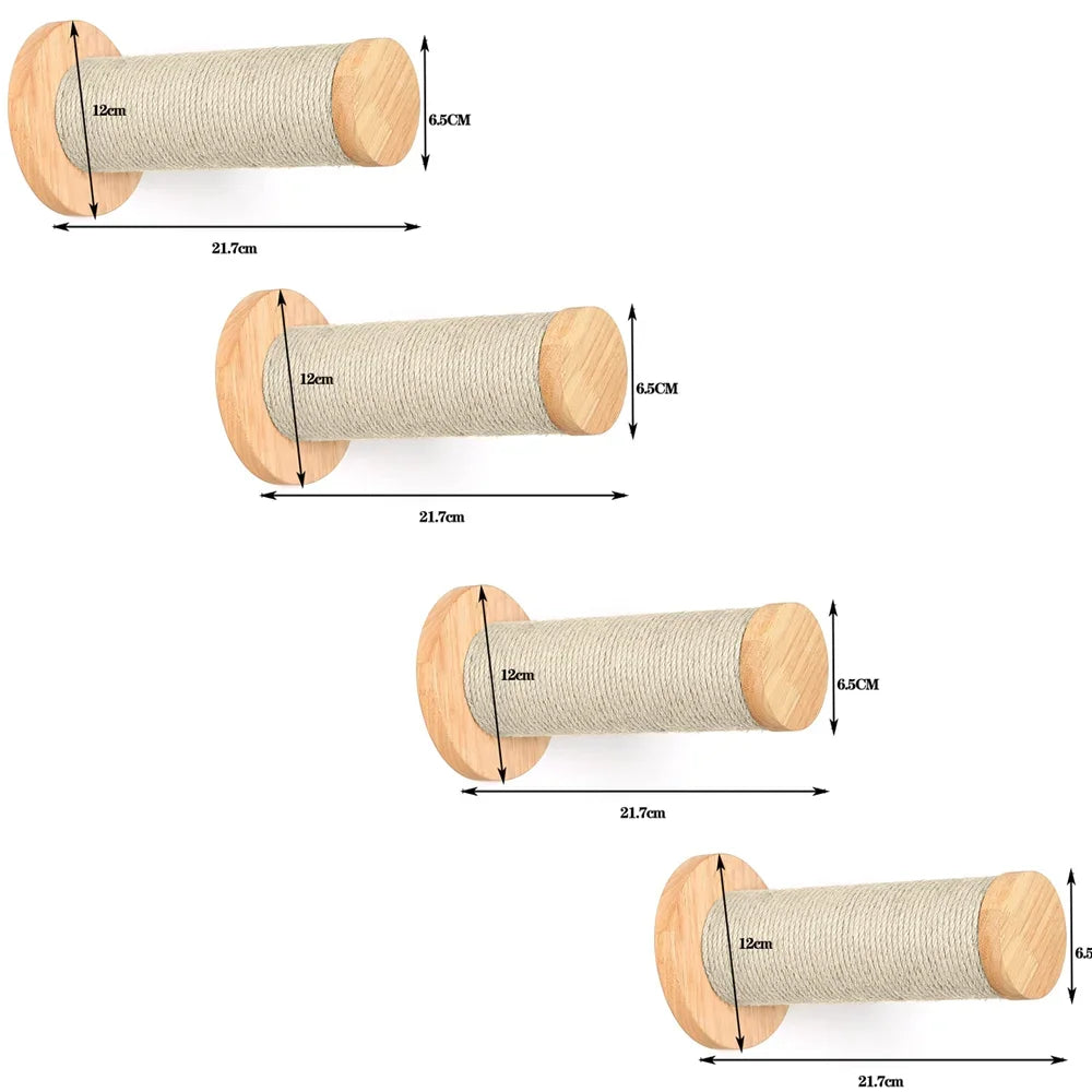 Wall-Mounted Cat Adventure Tree